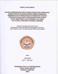 KTI ASUHAN KEPERAWATAN PADA PASIEN STROKE NON HEMORAGIK DENGAN MASALAH KEPERAWATAN RISIKO GANGGUAN INTEGERITAS KULIT MENGGUNAKAN PENERAPAN PROPER POSITIONING DAN WAKTU PERUBAHAN POSISI TUBUH UNTUK MENCEGAH ULKUS DEKUBITUS DI RSUD DR HI ABDUL MOELOEK PROVINSI LAMPUNG TAHUN 2023