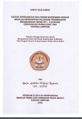 KTI ASUHAN KEPERAWATAN PADA PASIEN SKIZOFRENIA DENGAN MASALAH KEPERAWATAN HALUSINASI PENDENGARAN MENGGUNAKAN TEKNIK SP 1-2 DI RUANG CENDRAWASIH RUMAH SAKIT JIWA PROVINSI LAMPUNG 2021