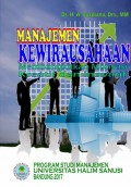 MANAJEMEN KEWIRAUSAHAAN
Membangkitkan Motivasi Kreatif dan Inovatif