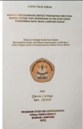 KTI ASUHAN KEPERAWATAN DEFISIT PERAWATAN DIRI PADA PASIEN STROKE NON HEMORAGIK DI WILAYAH KERJA PUSKESMAS BATU BRAK LAMPUNG BARAT 2021