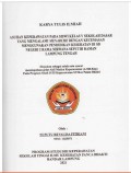 KTI ASUHAN KEPERAWATAN PADA SISWI KELAS V SEKOLAH DASAR YANG MENGALAMI MENARCHE DENGAN KECEMASAN MENGGUNAKAN PENDIDIKAN KESEHATAN DI SD NEGERI 2 RAMAN NIRWANA SEPUTIH RAMAN LAMPUNG TENGAH 2021