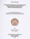 KTI ASUHAN KEPERAWATAN PADA ANAK USIA SEKOLAH DENGAN MASALAH KEPERAWATAN HARGA DIRI RENDAH MENGGUNAKAN TERAPI PSIKODRAMA DI PONDOK PESANTREN BUSTANUL ULUM TAHUN 2022