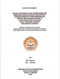 KTI ASUHAN KEPERAWATAN PADA PASIEN STROKE NON HEMORAGIK DENGAN MASALAH KEPERAWATAN GANGGUAN MOBILITAS FISIK MENGGUNAKAN METODE TERAPI GERAKAN RANGE OF MOTION (ROM) PASIF DI WILAYAH KERJA PUSKESMAS KEDATO KOTA BANDAR LAMPUNG 2021